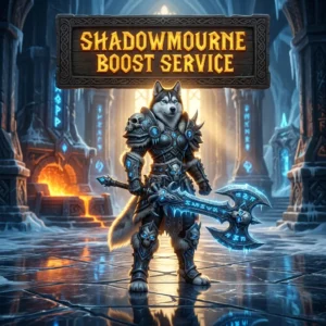 Promotional image representing the Shadowmourne Boost Service product.