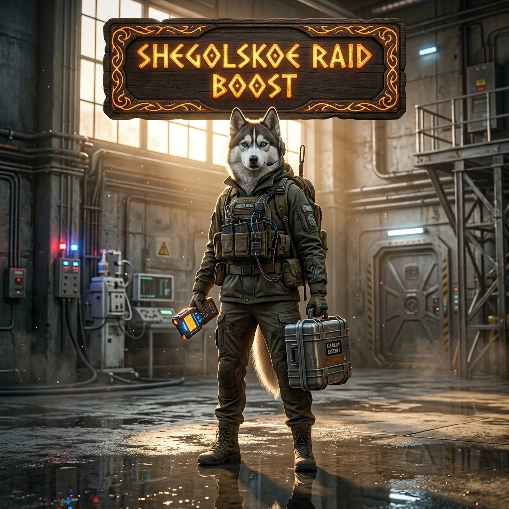 Promotional image for the Shegolskoe Raid Boost in Active Matter service