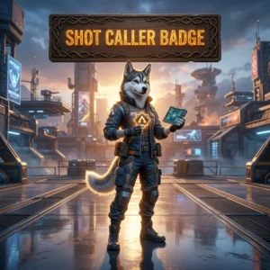 Promotional image for the Shot Caller Badge Boost in Apex Legends service