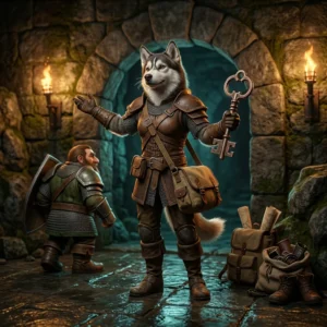 Ilustrační herní scéna představující služby boostingu pro WoW Classic Forever