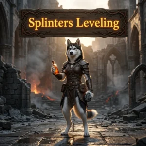 Promotional image for Splinters Leveling Boost, a leveling boost service in Diablo 4.