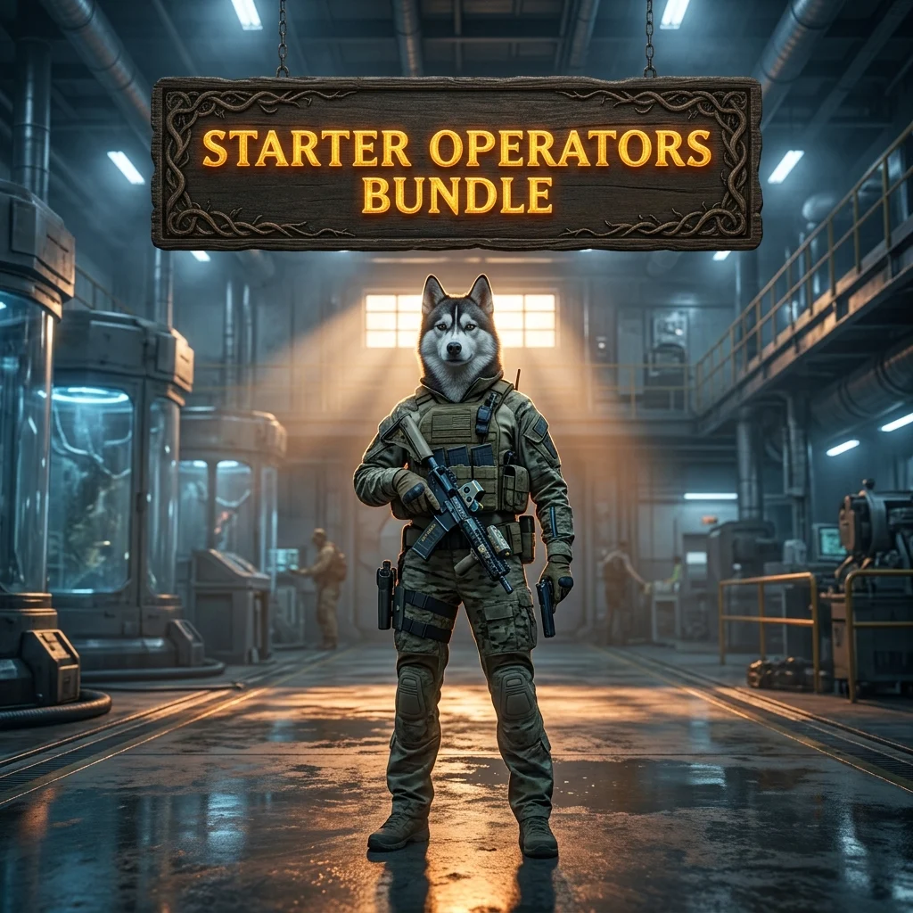 Promotional image representing the Starter Operators Bundle in Active Matter product offering