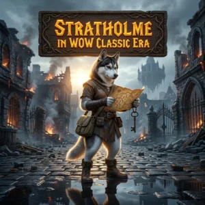 Promotional image representing the Stratholme Boost service in WoW Classic Era.