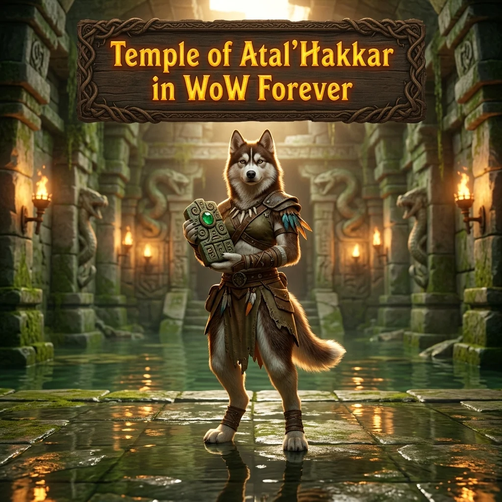 Promotional image representing the Temple of Atal’Hakkar Boost service in WoW Forever.