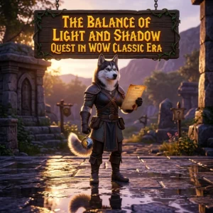 Promotional image for The Balance of Light and Shadow Quest Boost in WoW Classic Era