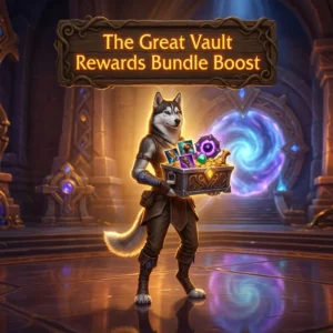 Promotional image for The Great Vault Rewards Bundle Boost service and product offering