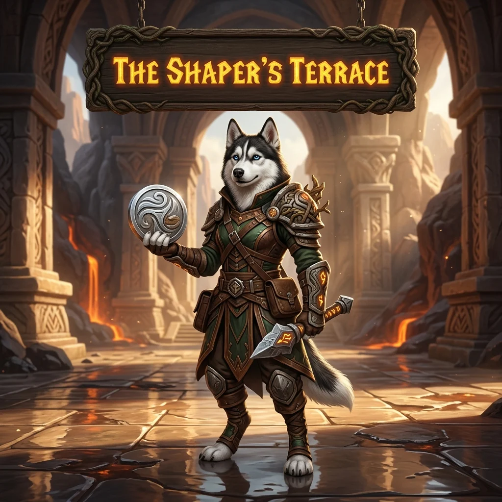 Promotional image for The Shaper’s Terrace Boost in WoW Forever, a service focused on the Shaper’s Terrace boost