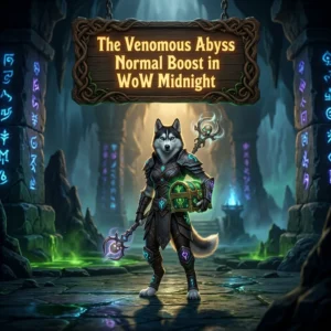 Promotional image for The Venomous Abyss Normal Boost service in World of Warcraft: Midnight
