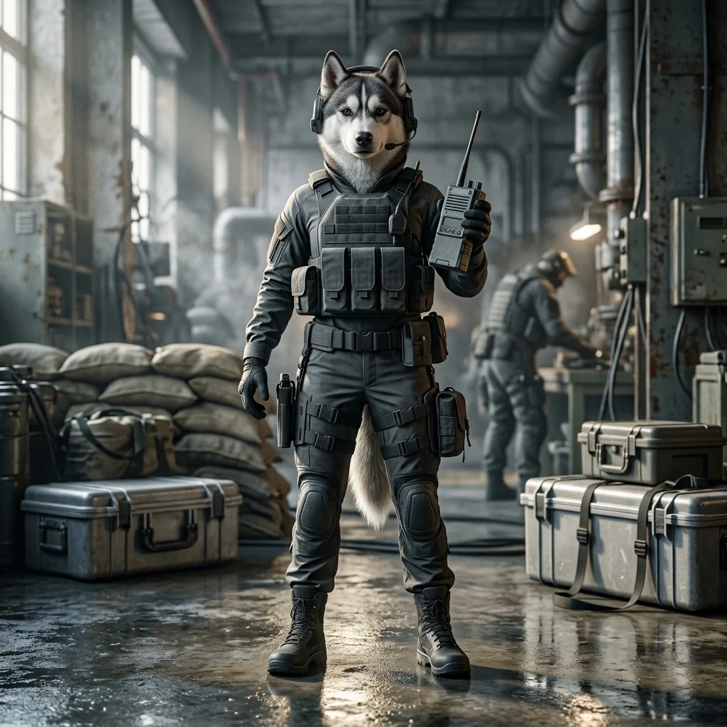 Hình minh họa cho tính năng Thuê Trợ lực trong Wardogs, thể hiện bối cảnh trò chơi và các yếu tố hỗ trợ.