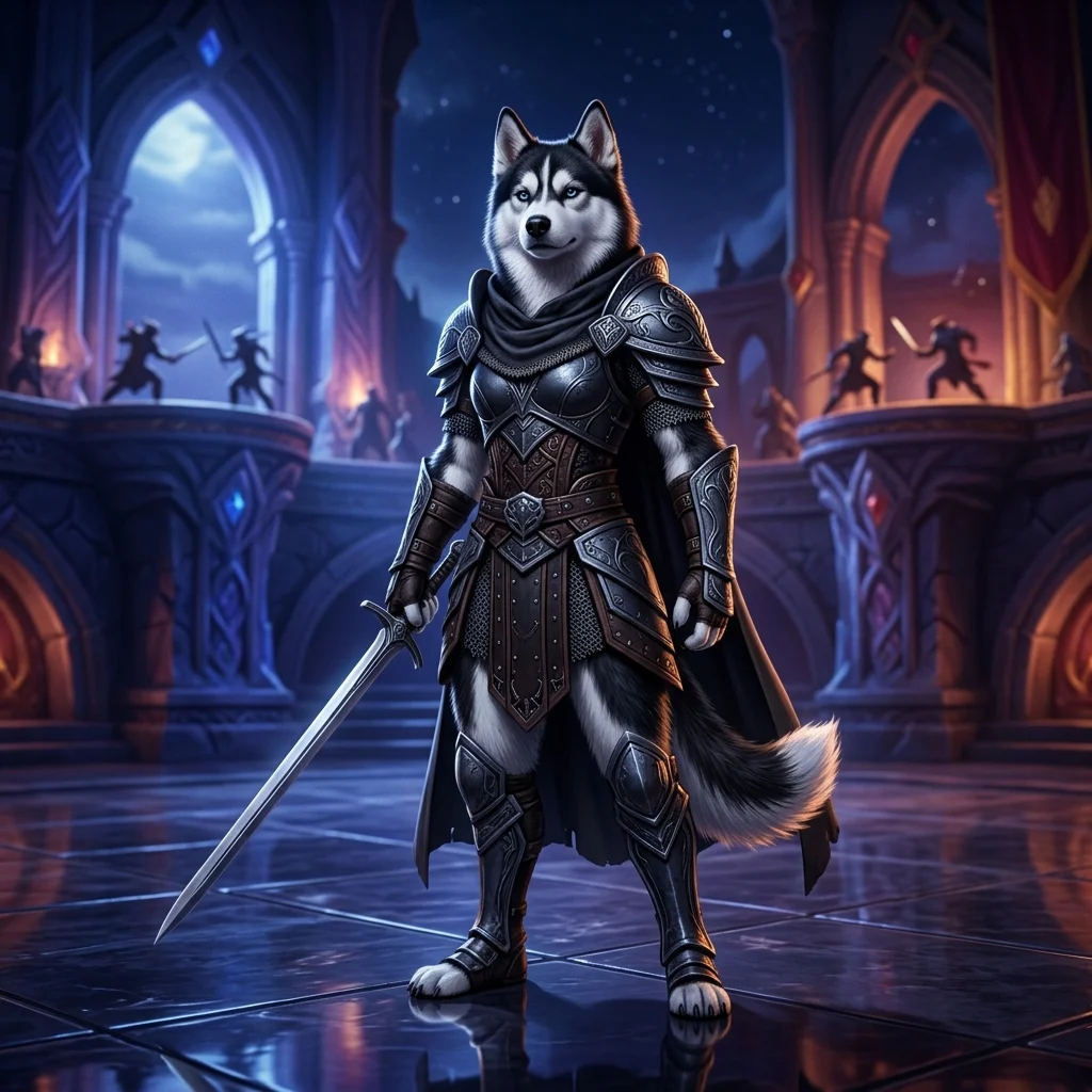 Ilustrasi permainan kompetitif untuk Tier List PvP Midnight Season 2 tanpa teks atau tanda yang dapat dibaca.