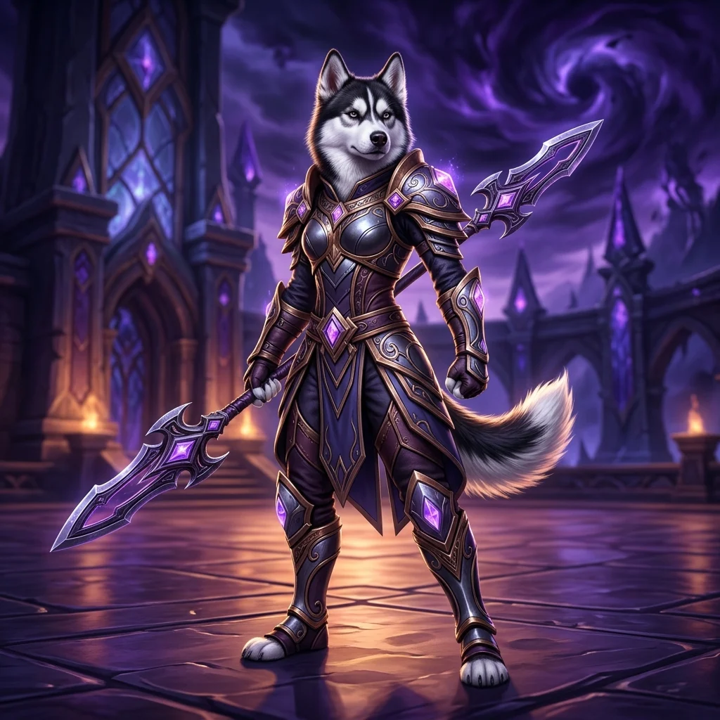 Artwork senza testo dedicato alla tier list PvP della Stagione 2 di Midnight, con atmosfera competitiva e ambientazione di gioco