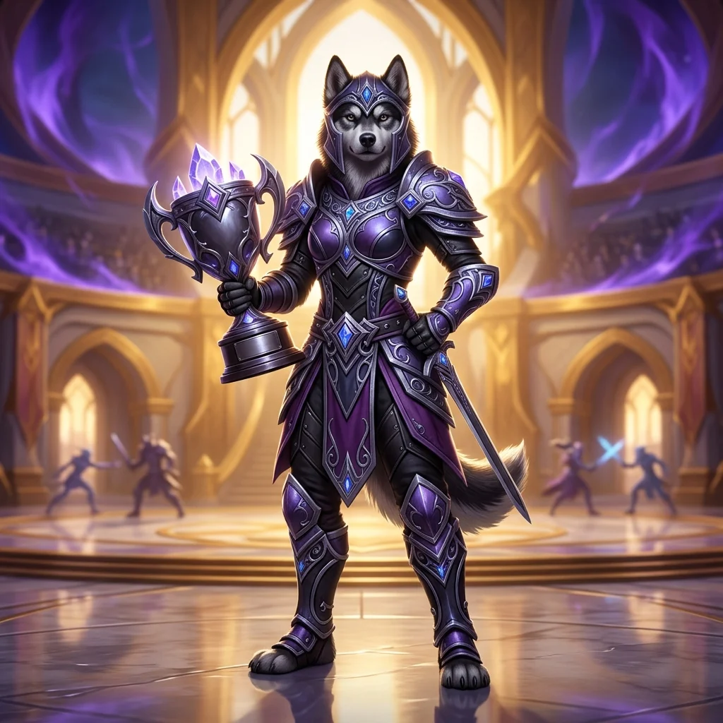 Illustration thématique du classement des spécialisations en Solo Shuffle pour la saison 2 de Midnight dans World of Warcraft