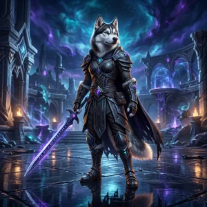 Arte temática da Tier List de PvP da 2ª Temporada de Midnight, sem texto legível, relacionada à competição entre jogadores.