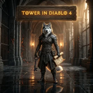 Promotional image for Tower Boost in Diablo 4, representing the Diablo 4 tower boost service.