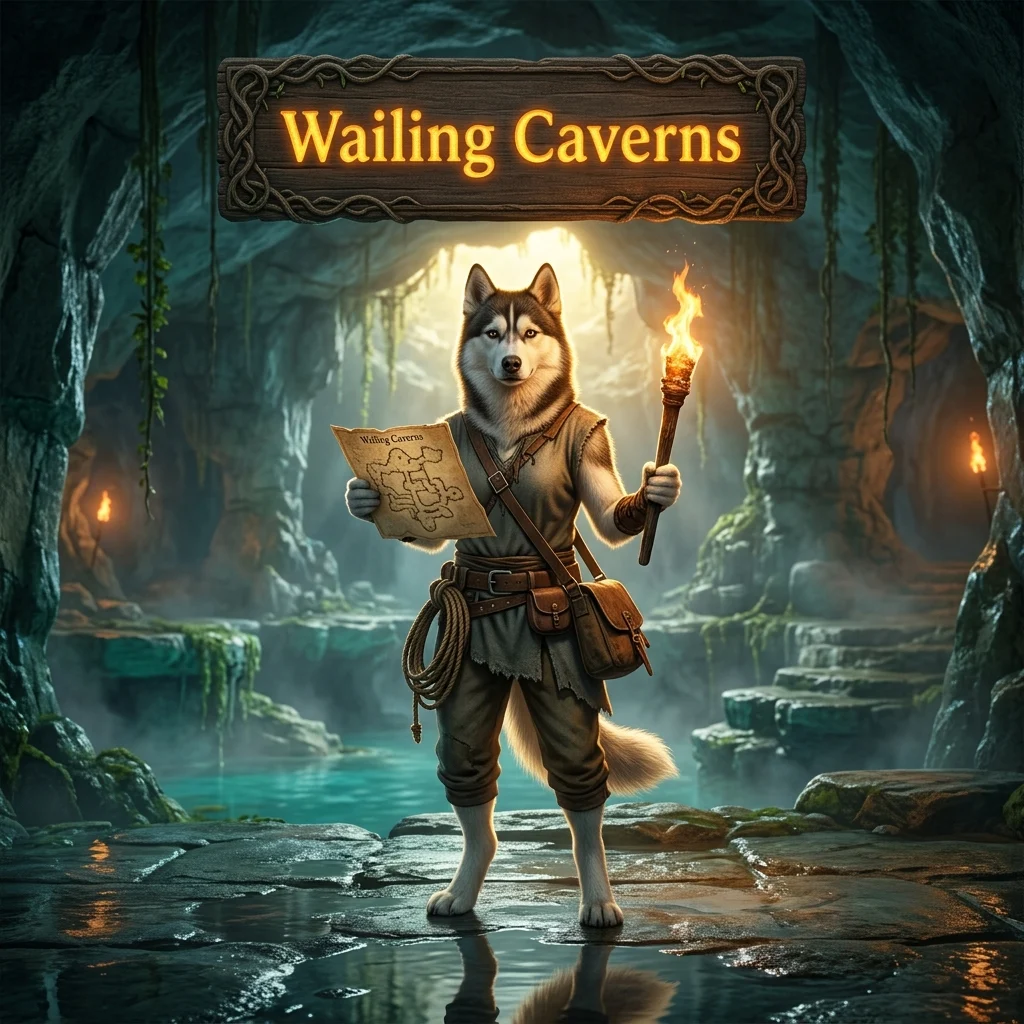 Promotional image for Wailing Caverns Boost in WoW Forever, representing the Wailing Caverns boost service