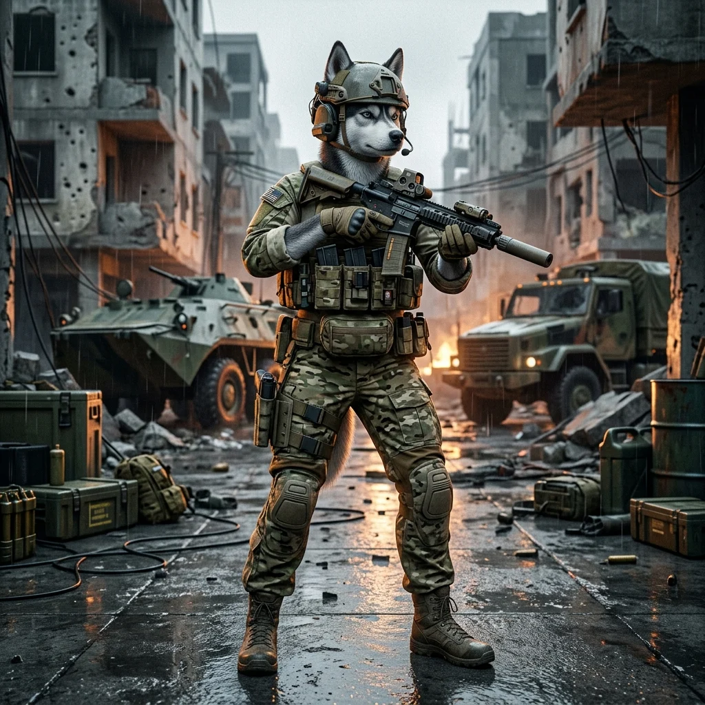 Digitāla spēļu tematikas ilustrācija, kas attēlo Wardogs progresa veicināšanas pakalpojumu.