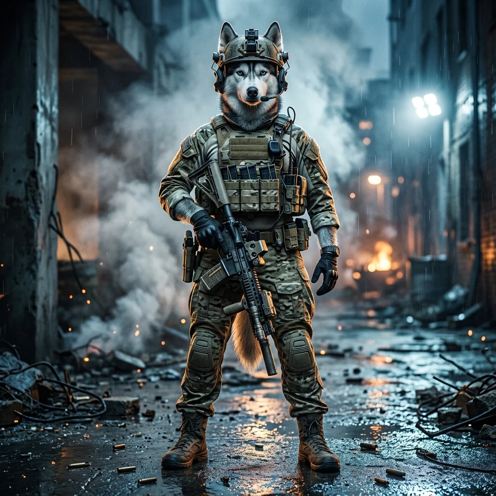 Kynningarmynd fyrir uppörvunarþjónustu í Wardogs án sýnilegs texta eða merkja