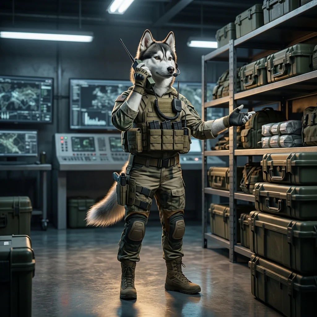 Wardogs Destek Hizmetleri temasını yansıtan, savaş odaklı bir atmosfer sunan tematik tanıtım görseli.