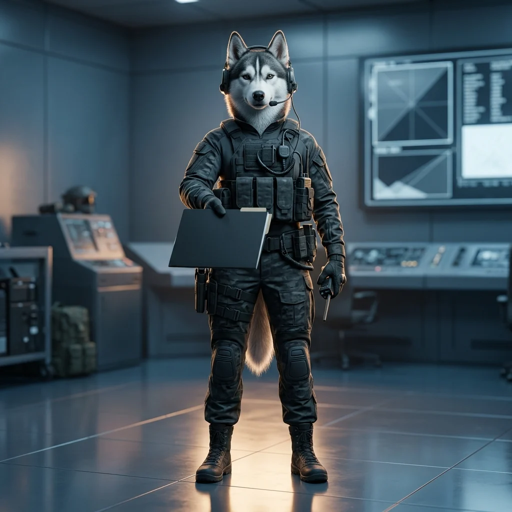 Wardogs Özel Hizmet Talebi adlı ürün için hazırlanan, görev odaklı atmosferi yansıtan tanıtım görseli.