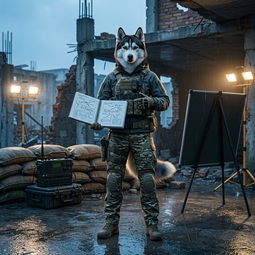 《Wardogs》免费指南的主题艺术图，展示与游戏相关的整体场景和视觉氛围，并以简洁构图突出指南的主题属性，画面不含可读文字或标志。