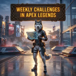 Promotional image for Weekly Challenges Boost in Apex Legends, a service focused on weekly challenge progress