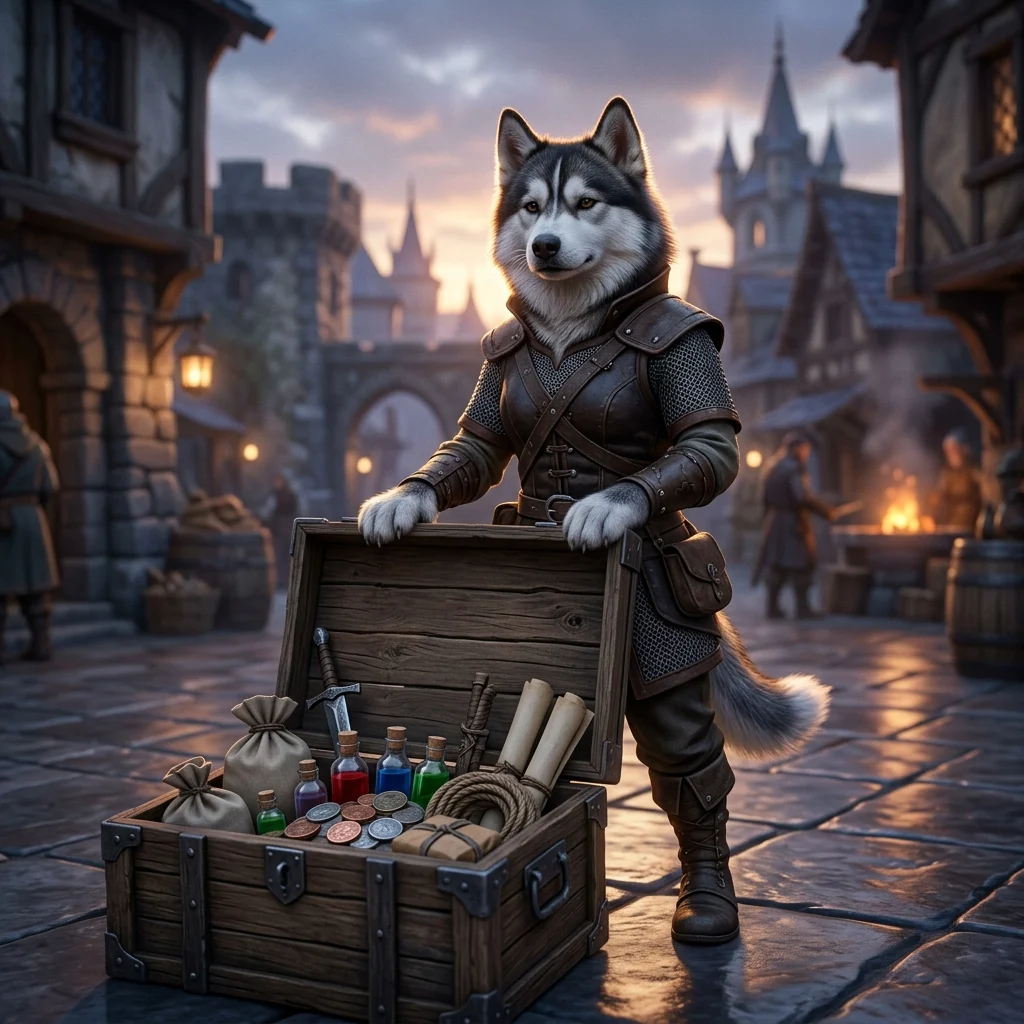 《WoW Forever 补给箱指南》的主题插画，以通用的游戏视觉氛围呼应补给箱相关内容，适合作为页面配图；画面不含可读文字、标识或具体界面信息，也不指向特定角色、地图或奖励。