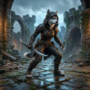 WoW Forever 도적 PvP 가이드와 어울리는 판타지 전투 분위기를 담은 대표 이미지로, 읽을 수 있는 텍스트나 표지판은 보이지 않습니다.