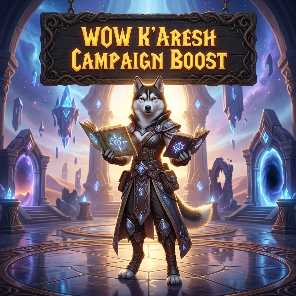 Promotional image representing the WoW K’aresh Campaign Boost product and its campaign-focused service