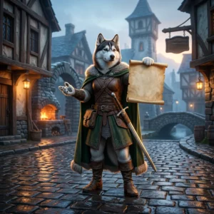 クラシック・フォーエバーのファンタジー世界で冒険を始める人に向けた、基本の楽しみ方を紹介する無料ガイドのメインビジュアルとして描かれたイメージです