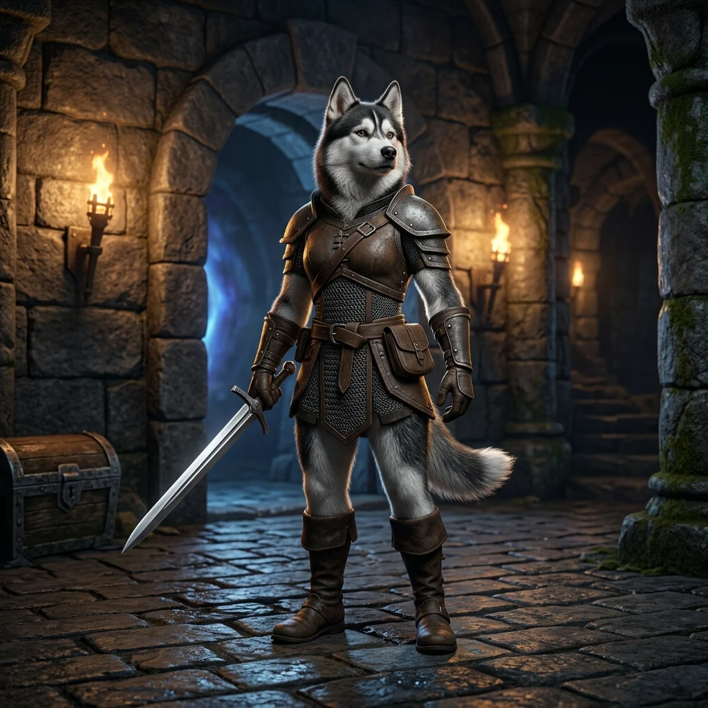 WoWクラシック永久ブースティングサービスをイメージした、オンラインゲームの冒険と成長を感じさせる紹介用ビジュアル。画像内に読み取れる文字や看板はありません。