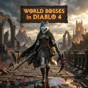 Promotional image for World Bosses Boost in Diablo 4, a service focused on Diablo 4 world boss boosting