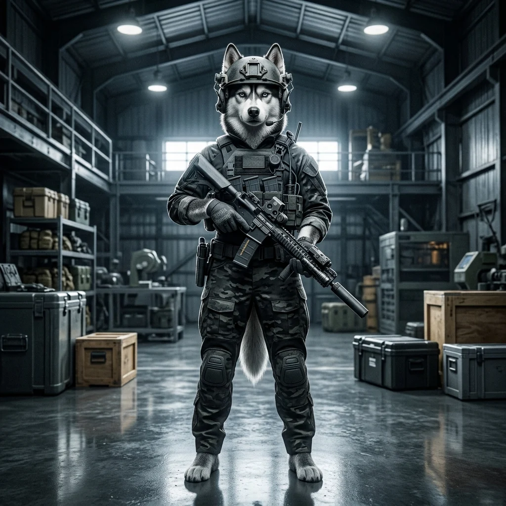 Ilustracja na temat zatrudnienia profesjonalisty w Wardogs, bez czytelnych napisów i znaków.