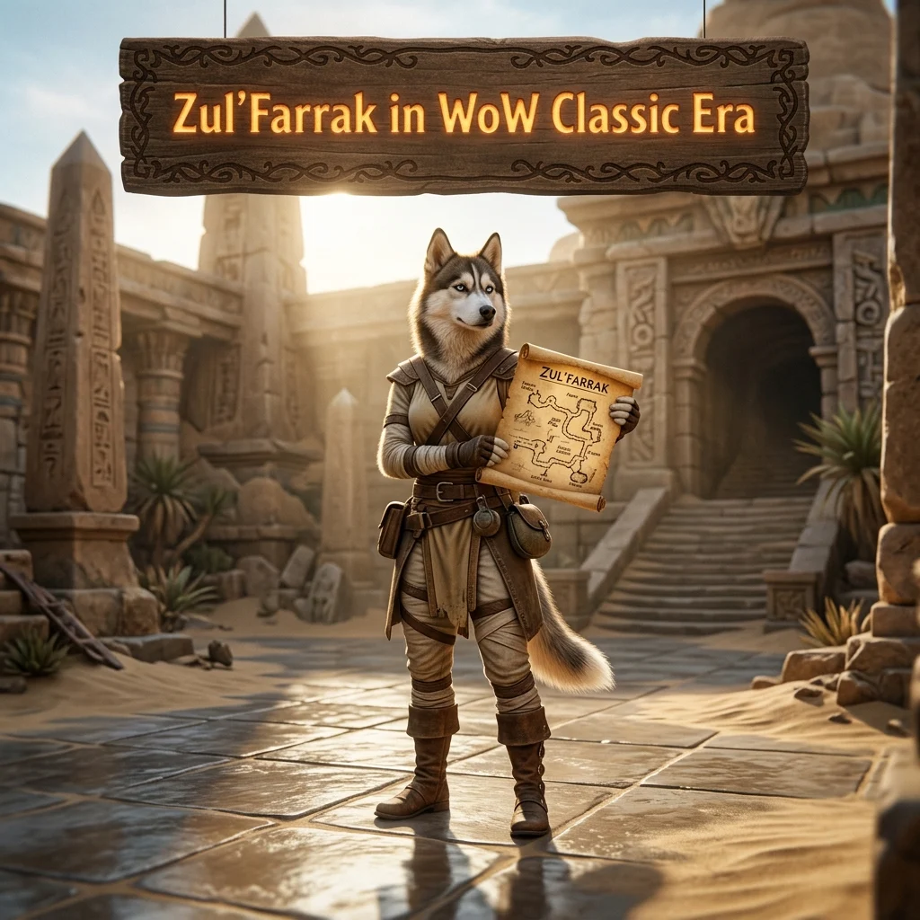 Promotional image representing the Zul’Farrak Boost in WoW Classic Era service
