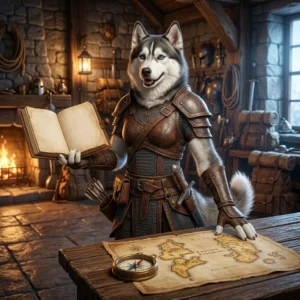 Εικονογράφηση φανταστικού κόσμου MMORPG που συνοδεύει δωρεάν οδηγούς για το WoW Classic Forever.