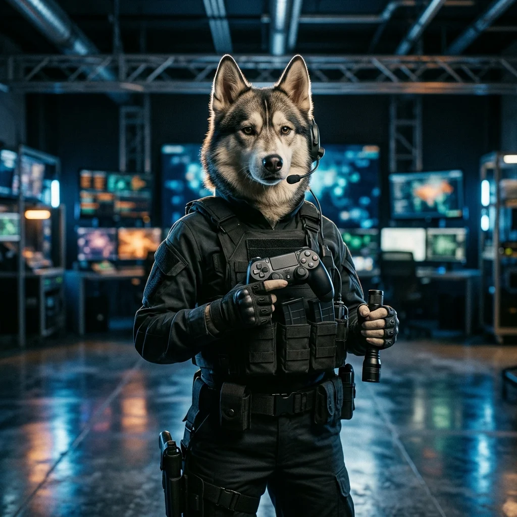 Θεματικό εικαστικό για υπηρεσίες boosting στο Call of Duty Black Ops 6, χωρίς ευανάγνωστο κείμενο ή διακριτά σήματα.