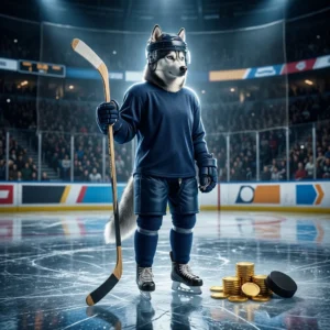 Ілюстрація, пов’язана з монетами NHL 26 та їх використанням у грі