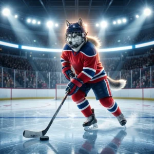 Промоілюстрація послуги погодинного бусту в NHL без тексту та видимих написів