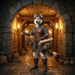 Ілюстрація до послуг з прокачування у WoW Classic Forever у стилі класичного фентезійного MMORPG