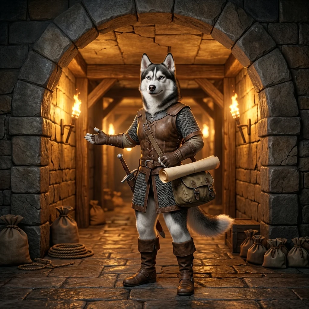 Ілюстрація до послуг з прокачування у WoW Classic Forever у стилі класичного фентезійного MMORPG