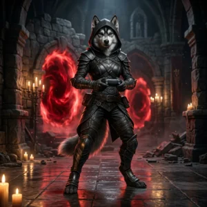 Похмура фентезійна ілюстрація для послуг прокачування персонажа в Diablo 4 без тексту та знаків