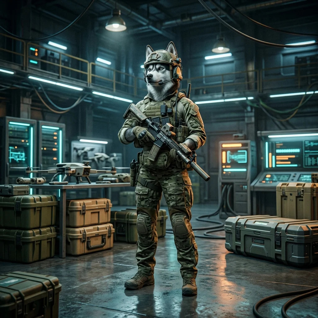 Ілюстрація до послуг прокачування рівня в Wardogs без видимого тексту чи знаків