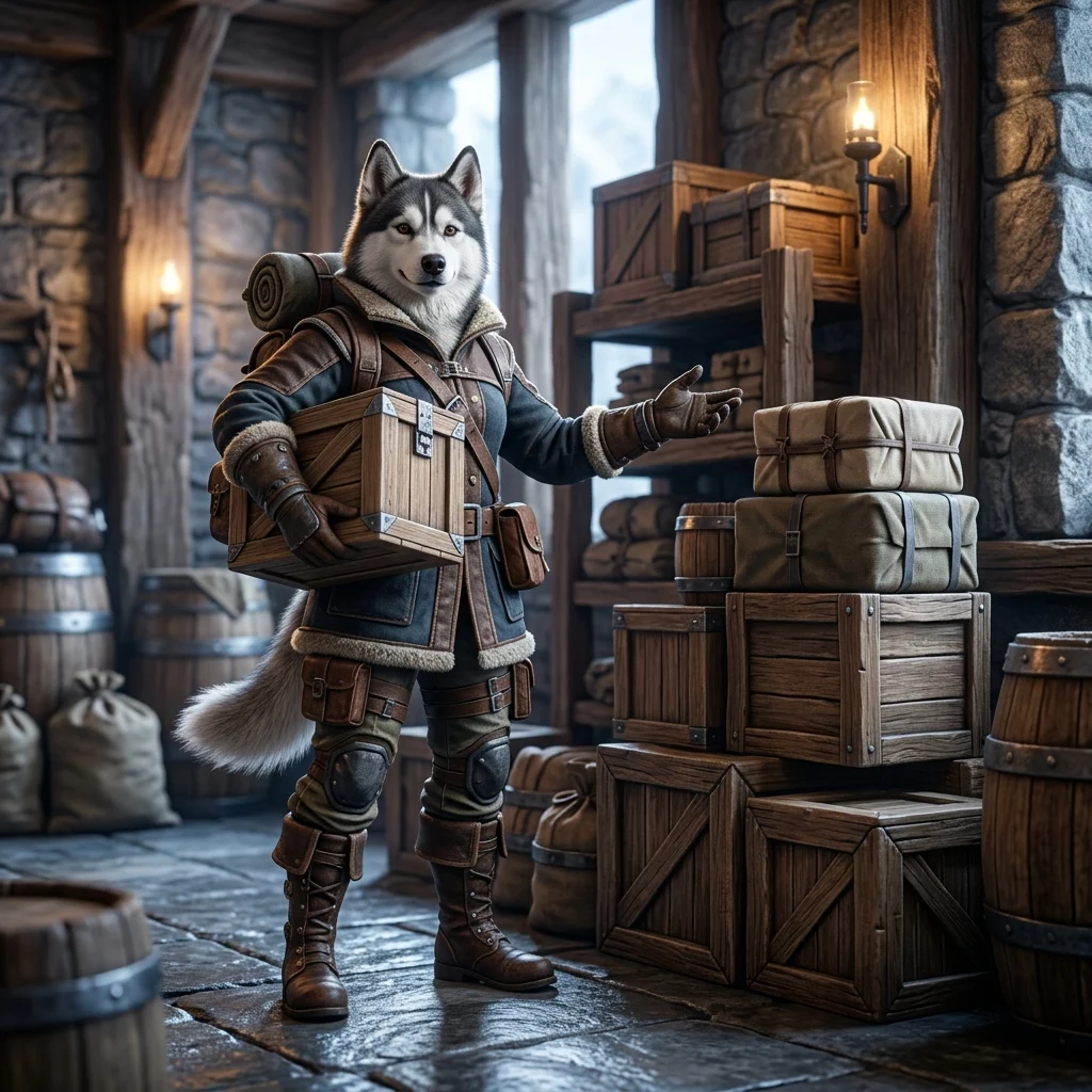 Илюстрация към ръководство за кутиите със запаси в WoW Forever, без четлив текст или разпознаваеми знаци.