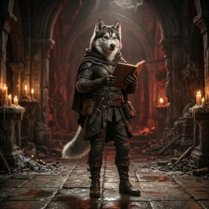 ภาพประกอบธีม Diablo 4 สำหรับคู่มือเกม สื่อถึงโลกแฟนตาซีอันมืดมนและบรรยากาศการผจญภัย โดยไม่มีข้อความหรือป้ายสัญลักษณ์ให้อ่าน