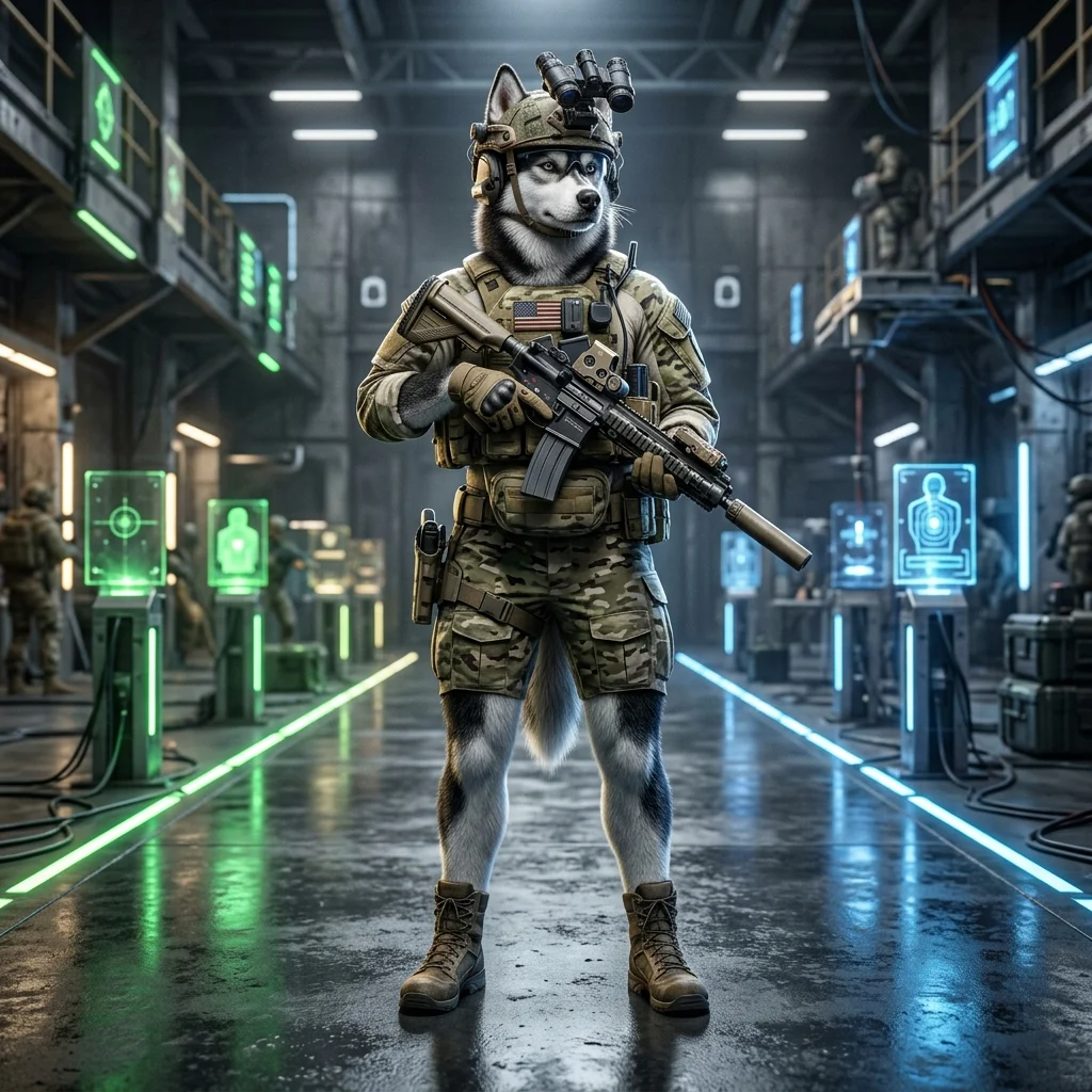 ภาพประกอบบริการเลเวลลิ่งบูสท์ใน Wardogs สื่อถึงการพัฒนาระดับภายในเกม โดยไม่มีข้อความหรือป้ายที่อ่านได้
