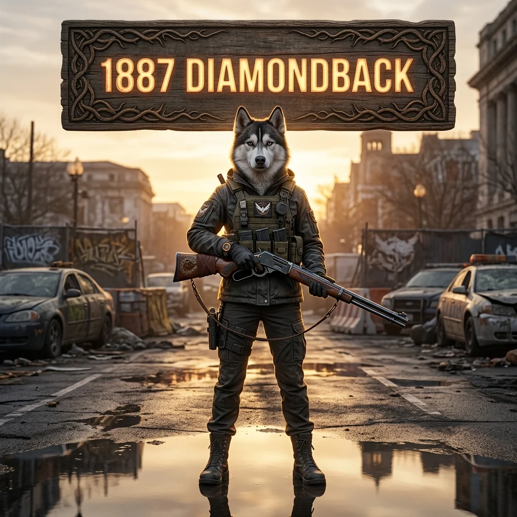 Promotional image for the 1887 Diamondback Boost service in The Division 2.