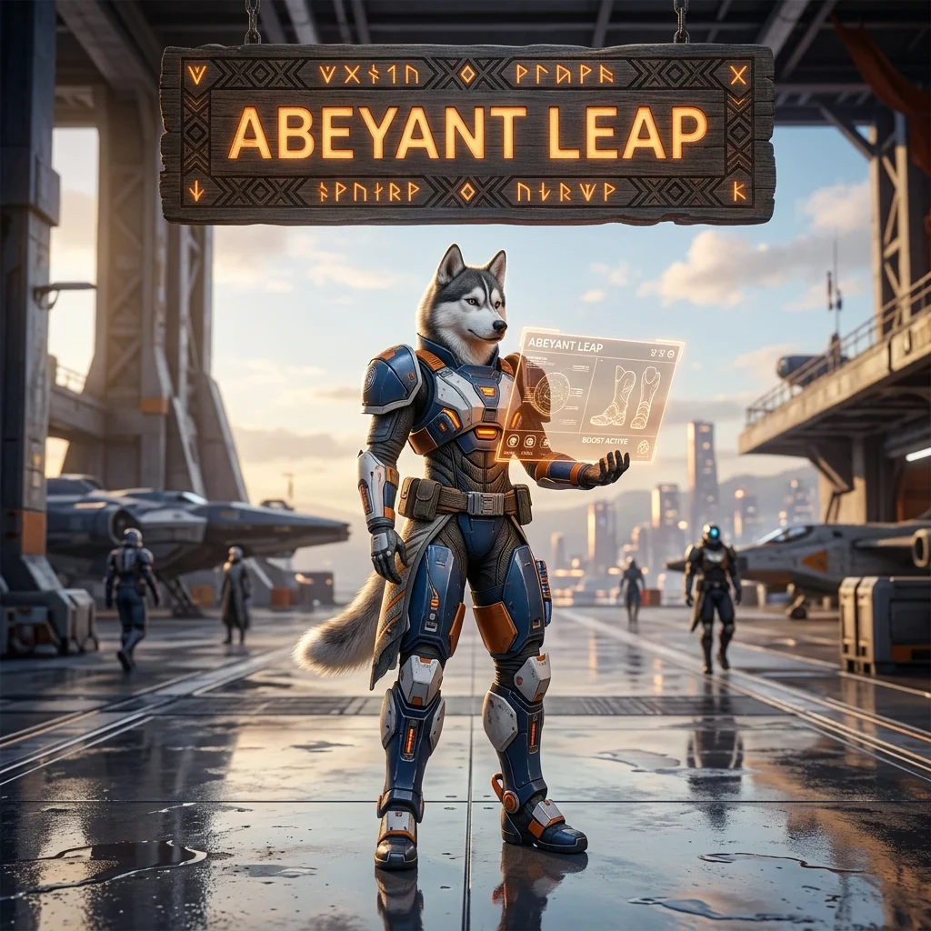 Promotional image representing the Abeyant Leap Boost service in Destiny 2