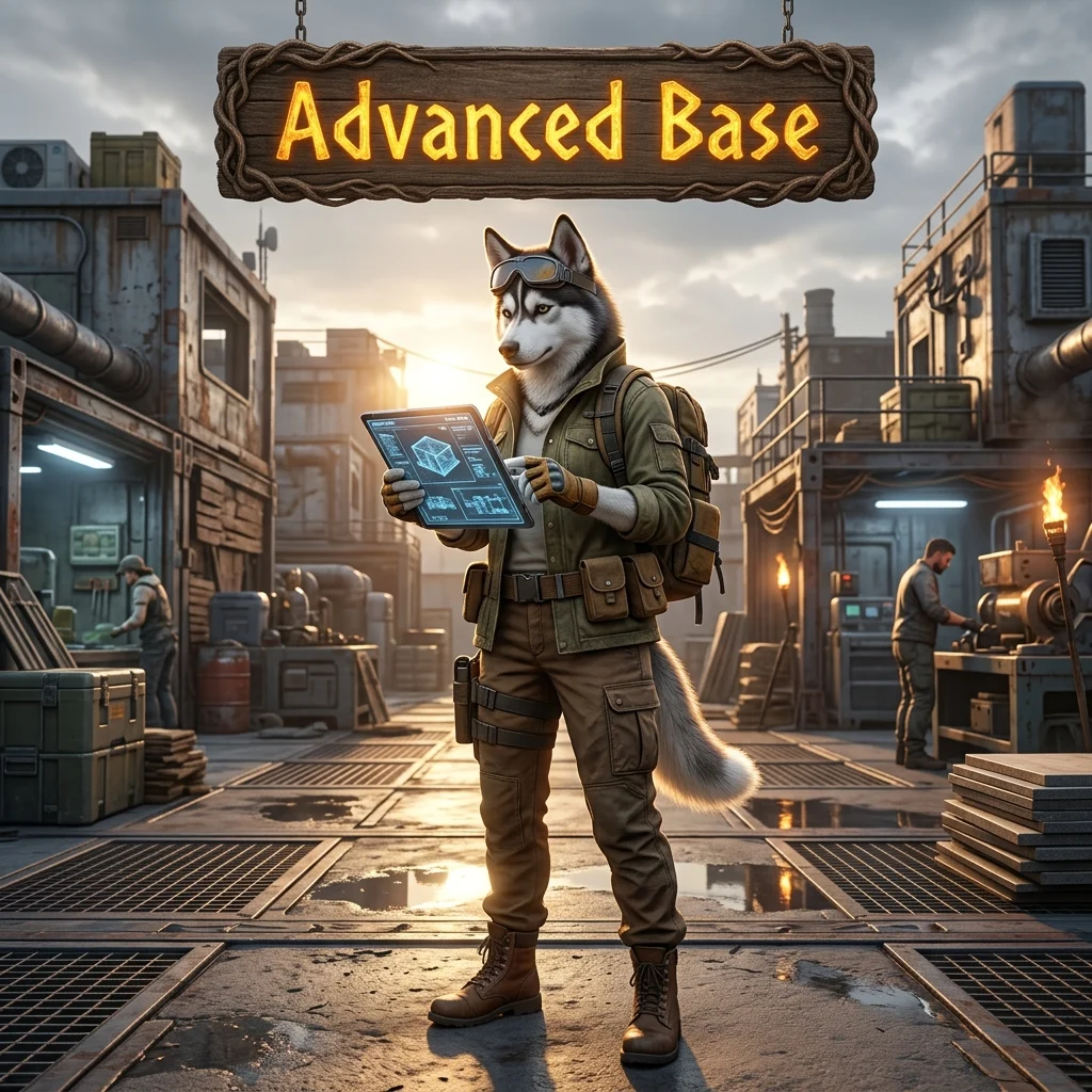 Promotional image for Advanced Base Boost in Once Human, representing the listed base boost service.