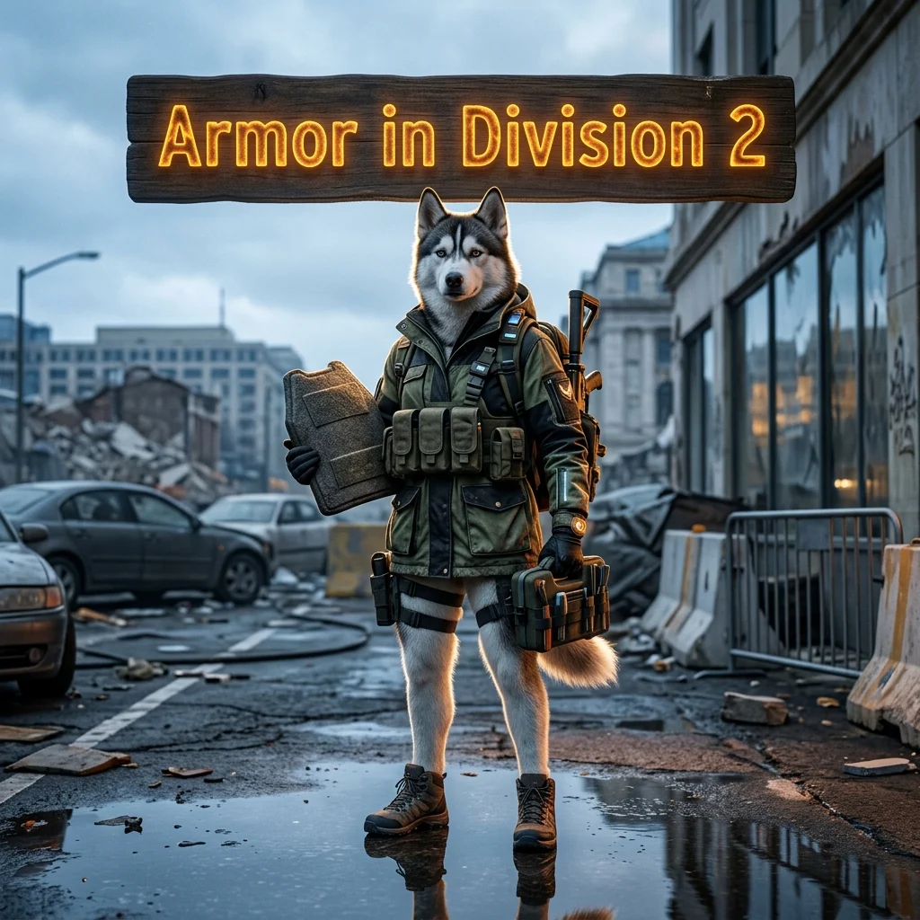 Promotional image for Armor Boosting Services in Division 2, representing a service focused on improving armor in The Division 2.