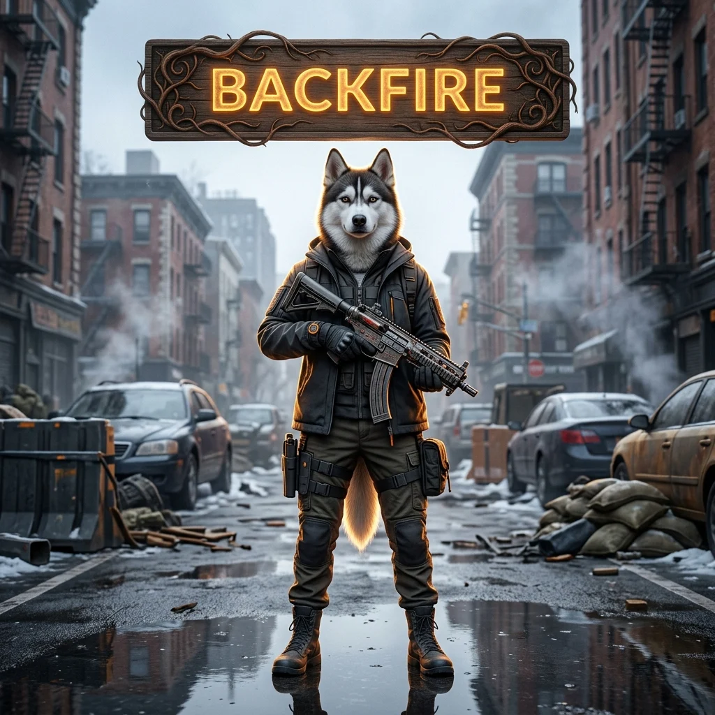 Promotional image for the Backfire Exotic SMG Boost service in The Division 2.