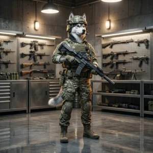 Hình minh họa bảng xếp hạng vũ khí trong War Dogs, thể hiện chủ đề so sánh trang bị trong trò chơi
